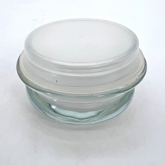 Vintage Peanuts Snoopy & Woodstock Glass Goodies Cookie Candy Jar & Rainbow 5" - Picture 9 of 13